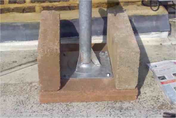 Patio Mount with Weights